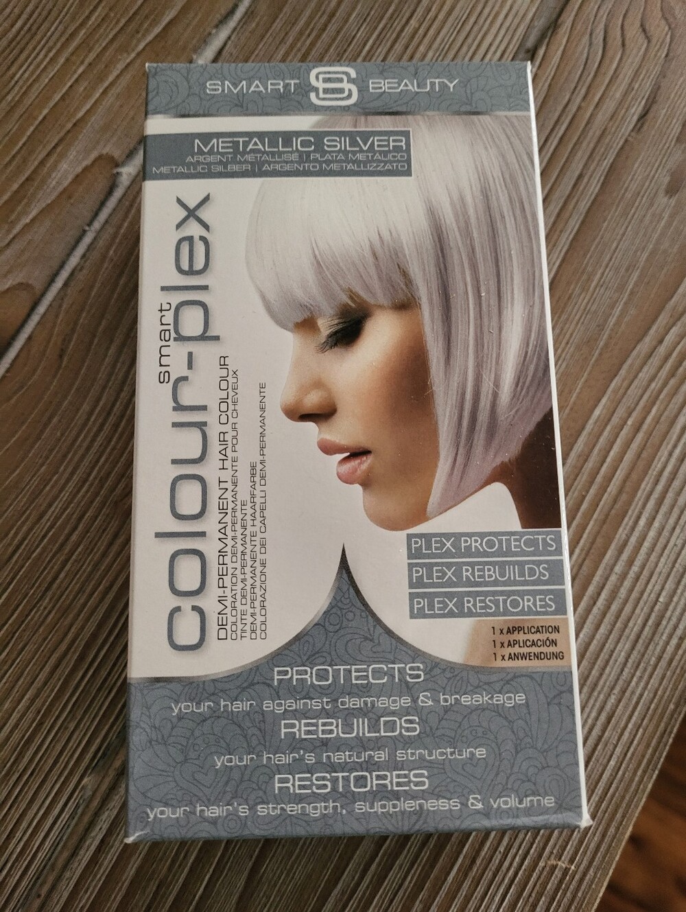 Colournsplex Demi-Permanent Hair Colour - Metallic Silver